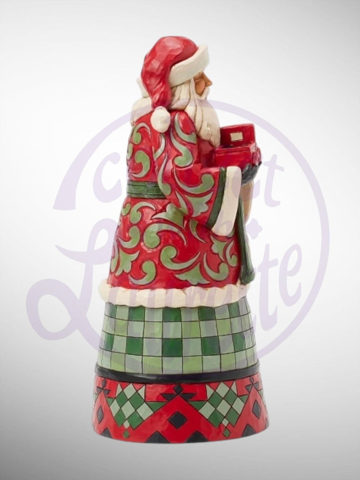 Jim Shore Heartwood Creek - Highland Glen Highland Holiday Santa Truck Figurine